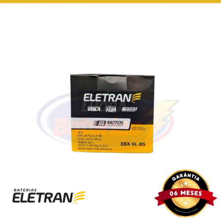 Baterias Eletran E05 05AH