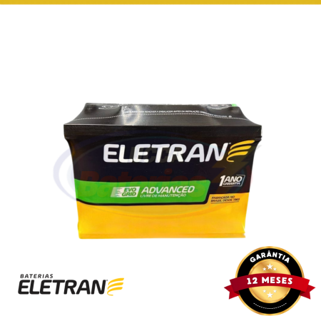 Baterias Eletran E60 60AH