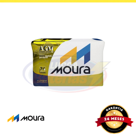 Baterias Moura M60AGM 60AH