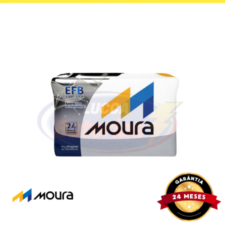 Baterias Moura M60EFB 60AH