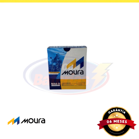 Baterias Moura MA6-D 06AH